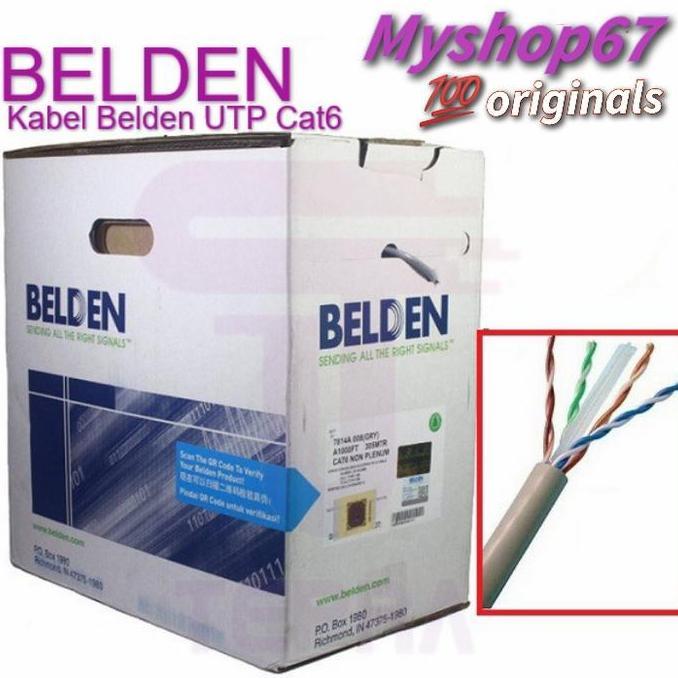 IHDADI BELDEN Cable UTP Rj45 Cat5e Original 305 Meter