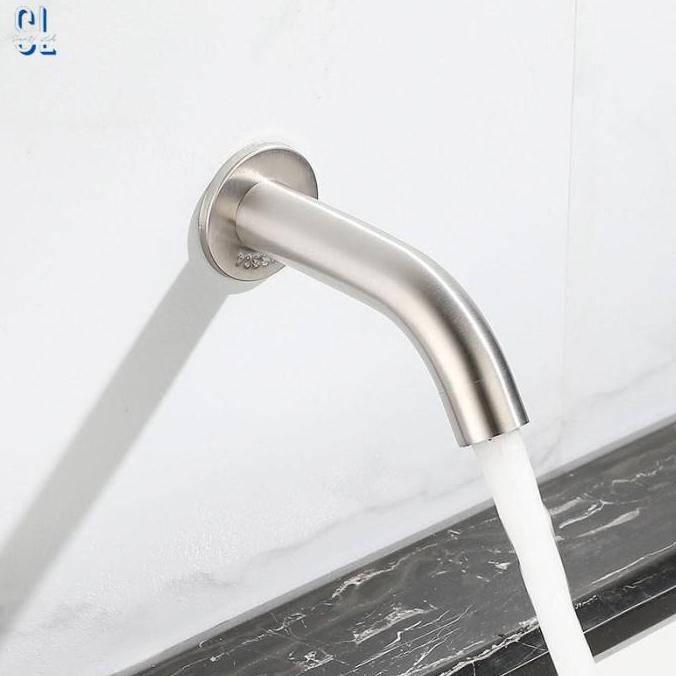 IHDADI Kran Air Wudhu Tembok Keran Air Wudhu Kran Wastafel Sus 304 Stainless