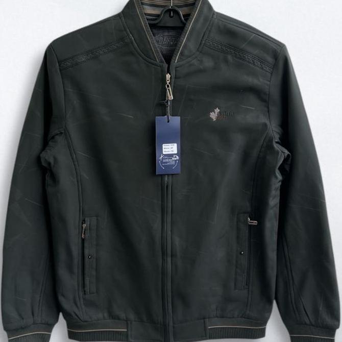 NEW JAKET BOMBER IMPORT PRIA / JAKET LORENG HIJAU ARMY LAKI LAKI / JAKET KASUAL COWOK COWO / JAKET P