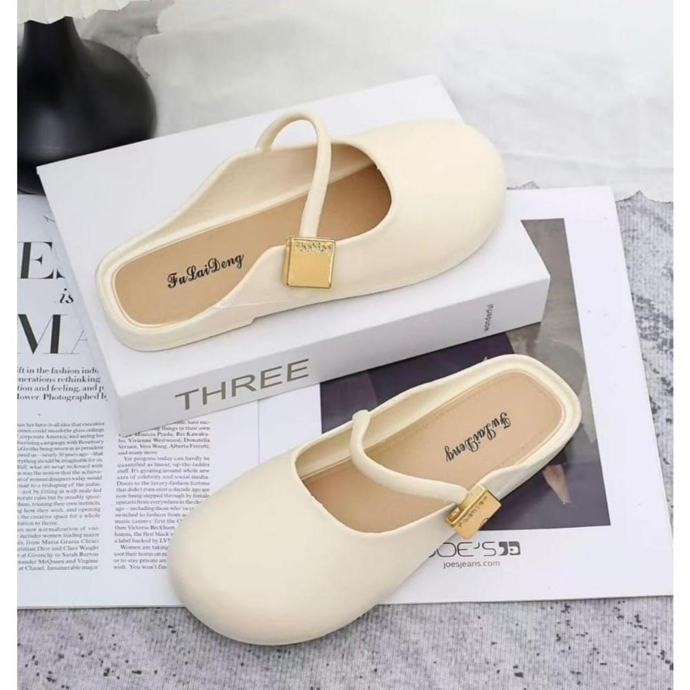 Sale Sepatu Wanita Terbaru/Sepatu Sandal Jelly Slip On Fld 199/Sepatu Flat Karet Import Kekinian