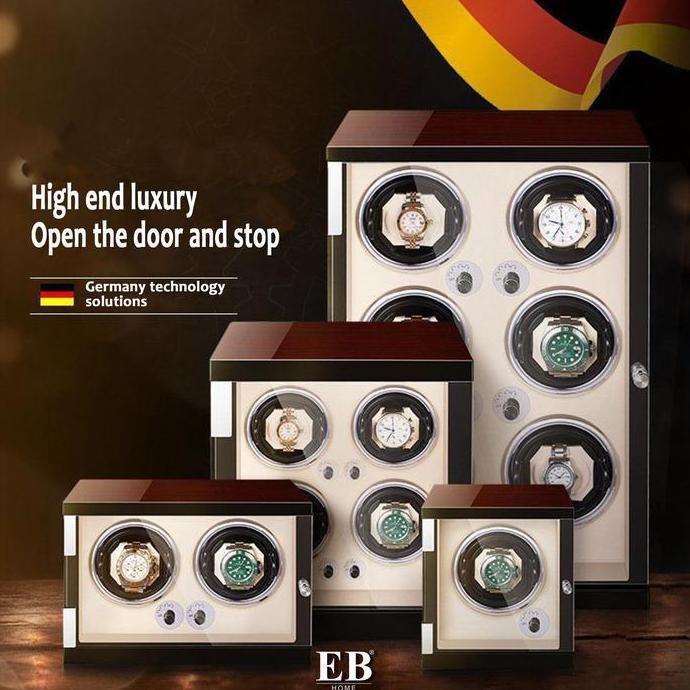 NEW KOTAK TEMPAT JAM TANGAN VARIAN SLOT / WATCH WINDER BOX 511/1-9 ORI