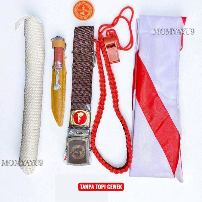 set atribut pramuka anak SD SMP SMA set atribut pramuka lengkap  Topi Sekolah