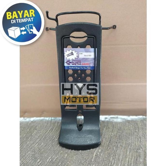 Promo Bagasi Tengah Revo 110 Absolute / Revo Fit X 2020 Penjepit Barang Variasi Aksesoris Motor Hond