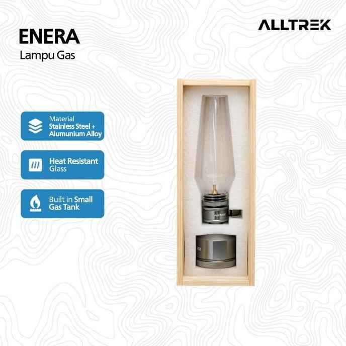 ALLTREK Lampu Gas Lentera ENERA Candlelight Outdoor
