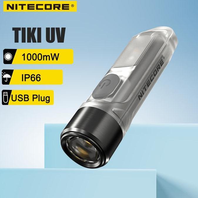 NITECORE Senter Mini LED Osram Super Terang Flahslight Camping