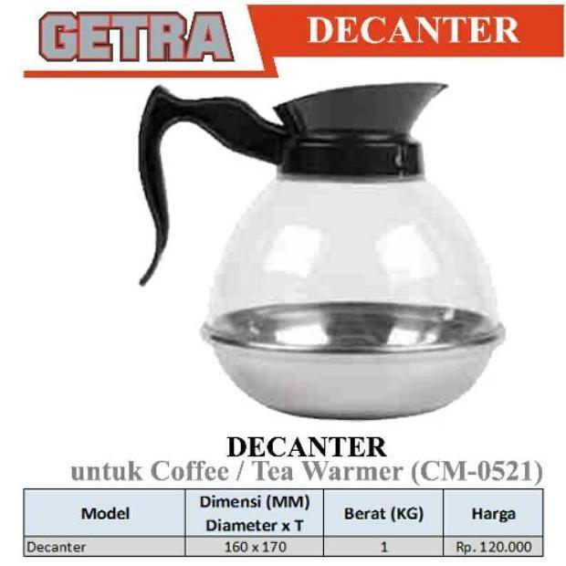 Olg PITCHER / COFFEE DECANTER GETRA