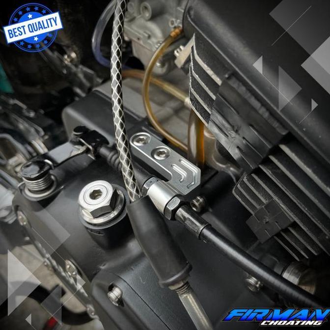 BREKET STELAN KABEL KOPLING NINJA R SS ORINAL PRO1 RACING