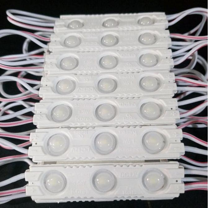 TERMURAH - lampu led 3 mata samsung 12V 1.5W cahaya putih