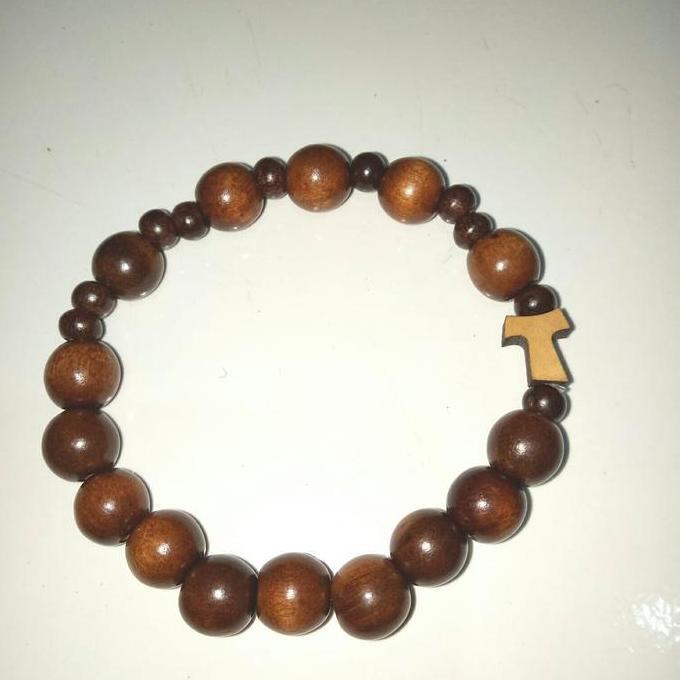 gelang rosario full kayu stigi MS