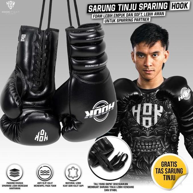 Sparring Gloves Hook Spiral, Sarung Tinju Sparring, Sarung Tinju Hook
