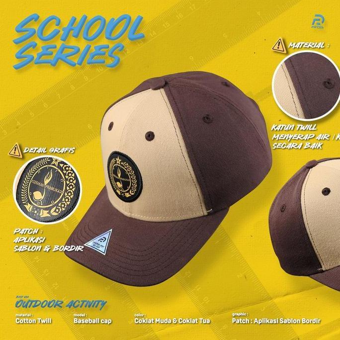 Prtbl Baseball Hat Pramuka Series - Topi Pramuka Dewasa