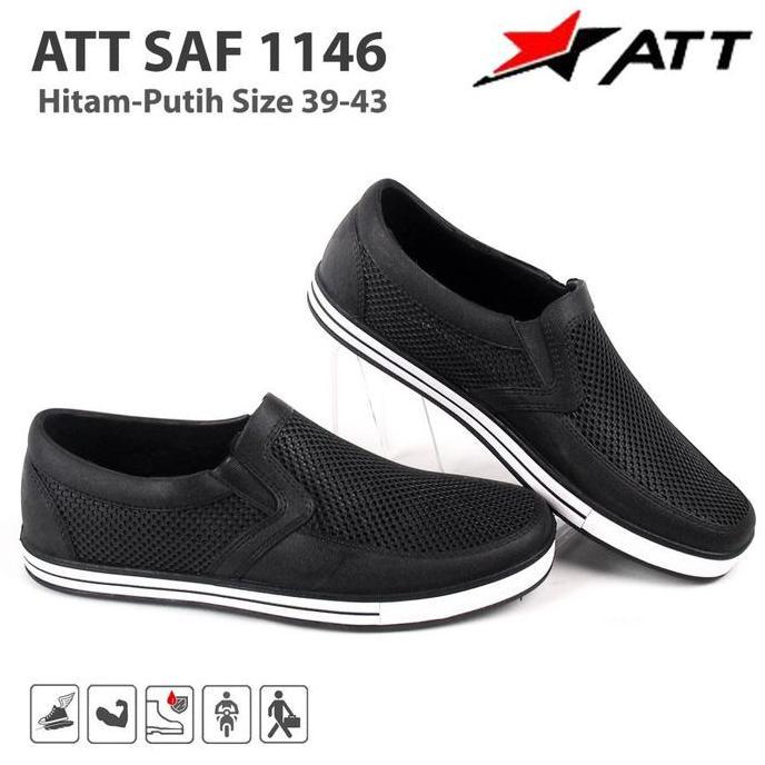 Sepatu Pantofel Karet Pria ATT SAF 1146 | Pantofel Kasual Karet Pria ATT SAF 1146 | Sendal Selop Kar