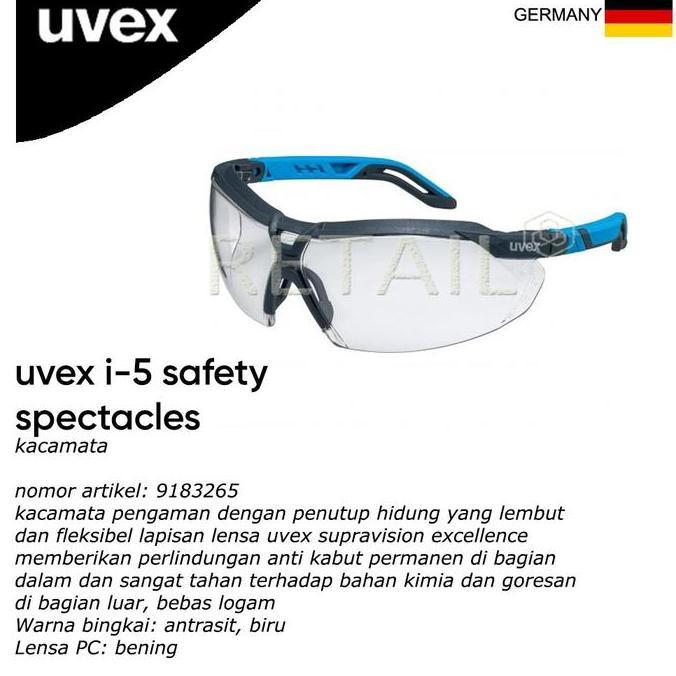 Uvex Safety Glasses I-5 9183265