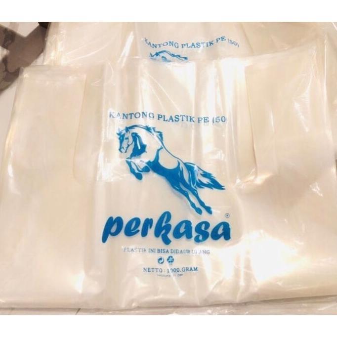 Kantong Plastik Takeaway Pe Bening Jumbo Uk 50 | Kresek Bening Utk Box Kue, Makanan, Catering, Parce