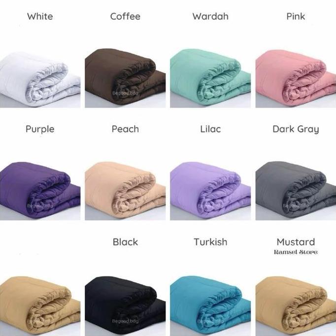 TERLARIS BED COVER ONLY POLOS FREE TAS BEDCOVER UKURAN 120X200 - 160X230 - 180X230 - 200X230 BEDCOVE