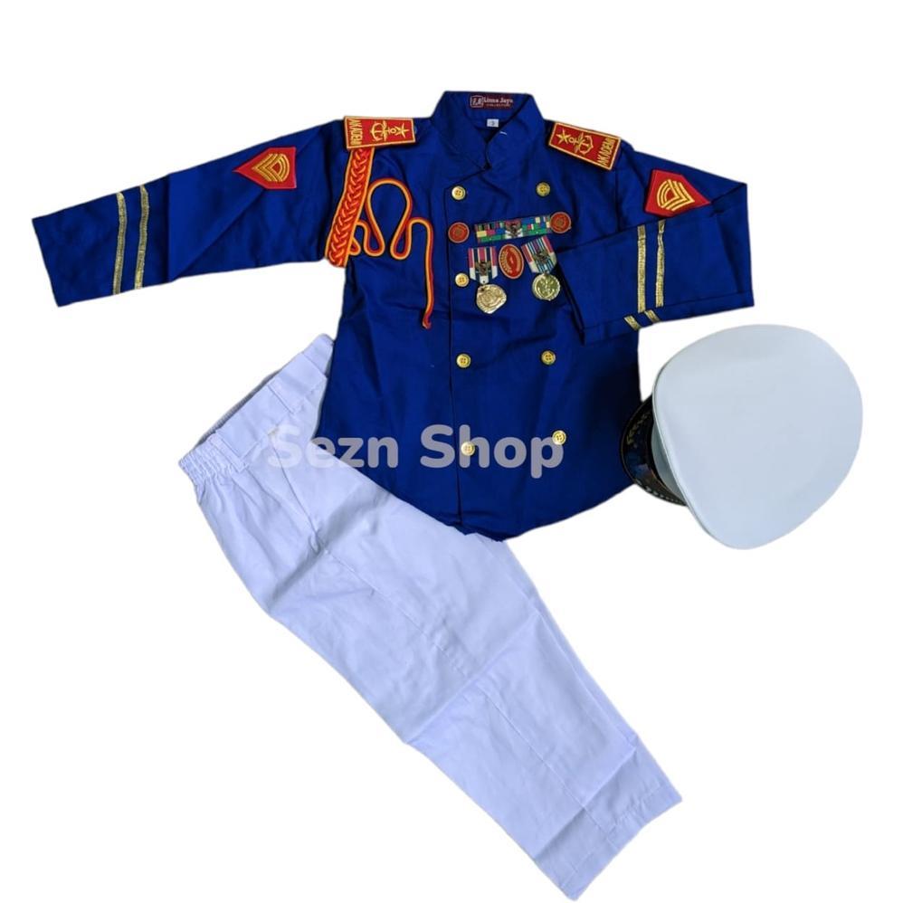 Murah Baju Profesi Akmil Biru Putra Lengkap Dengan Bordir