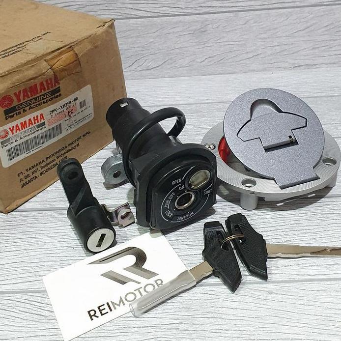 KUNCI KONTAK ASSY TUTUP TANGKI R15 R 15 V2 LAMA 2PK-XH250 ORI ASLI YGP