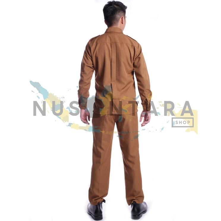 Saless Seragam Pns Pria Lengan Panjang Dan Lengan Pendek Seragam Keki Pemda Pria