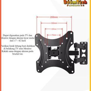 Cuci Gudang Bracket Tv Led 14 17 19 20 22 24 27 32 40 43 Inch Universal Smart Tv Digital Lcd Braket 