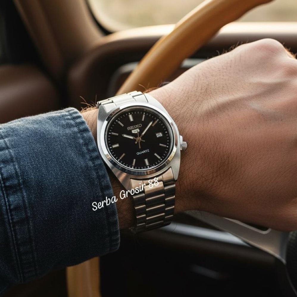 PRODUK VIRAL COD - MURAH Jam Tangan Seiko 5 | Jam tangan rantai pria | Jam Tangan Casual | Jam Tanga