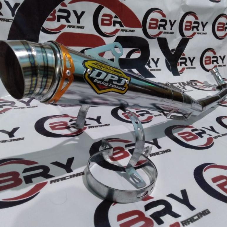 SOLVESSA KNALPOT DPJ RACING ABSHOLUTE REVO KARISMA BLADE REVO FIT MURAH