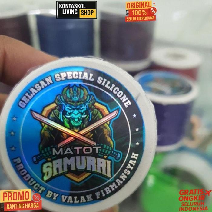 Sale 1 Slop Gelasan Senar Matot Bogel Samurai Original Valak Firmansyah