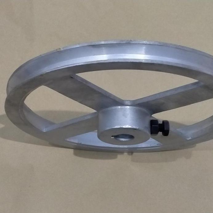 pully alumunium A1 8inch as 24mm