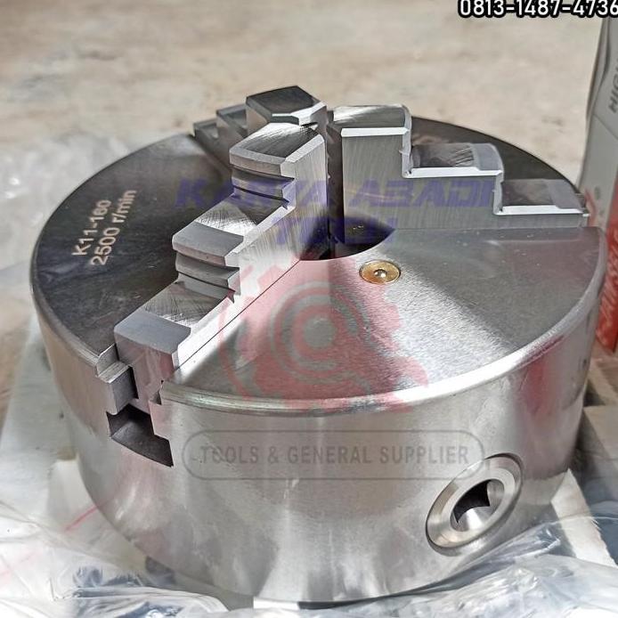 Chuck Bubut 5" 3 Jaw / Claw Bubut K11-125 / Catok Kepala Bubut 5 Inch