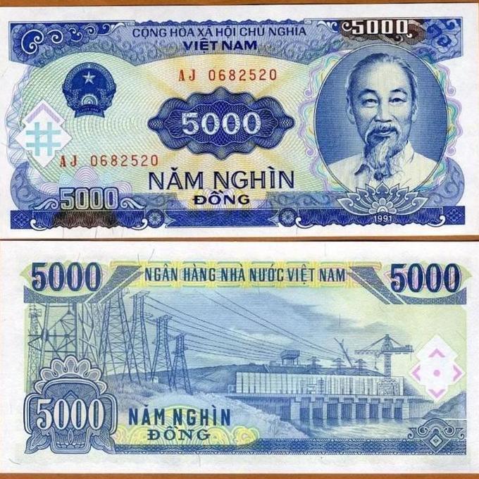 Vietnam 5000 Dong 1991