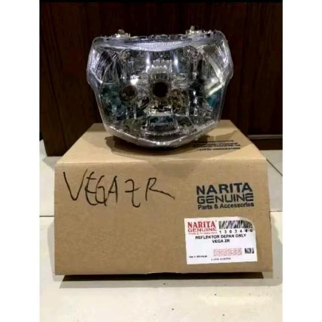 REFLEKTOR KACA MIKA LAMPU DEPAN VEGA ZR 2008 2011.