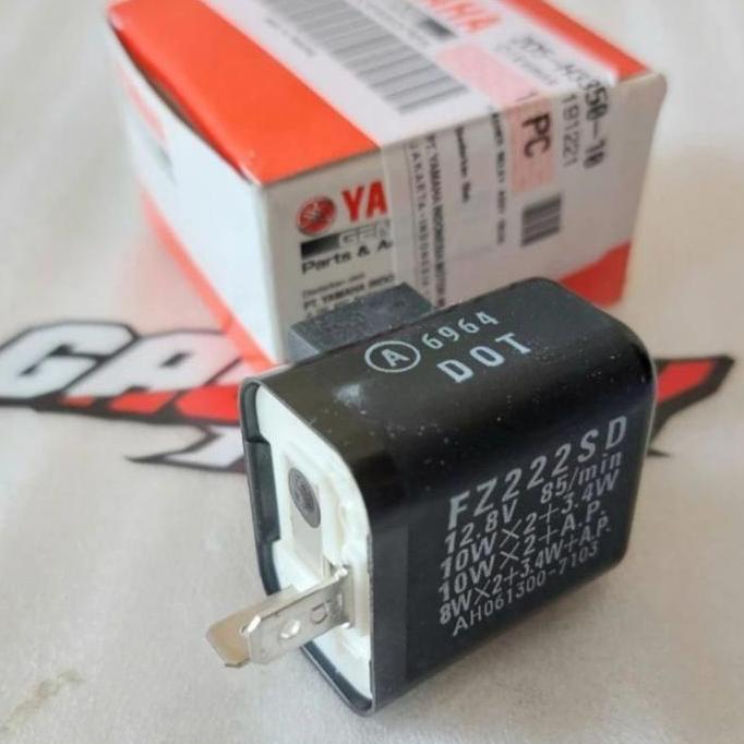 RELAY FLASHER FLASER LAMPU SEIN SEN RX KING F1ZR FIZR MIO NOUVO VIXION JUPITER Z ORIGINAL