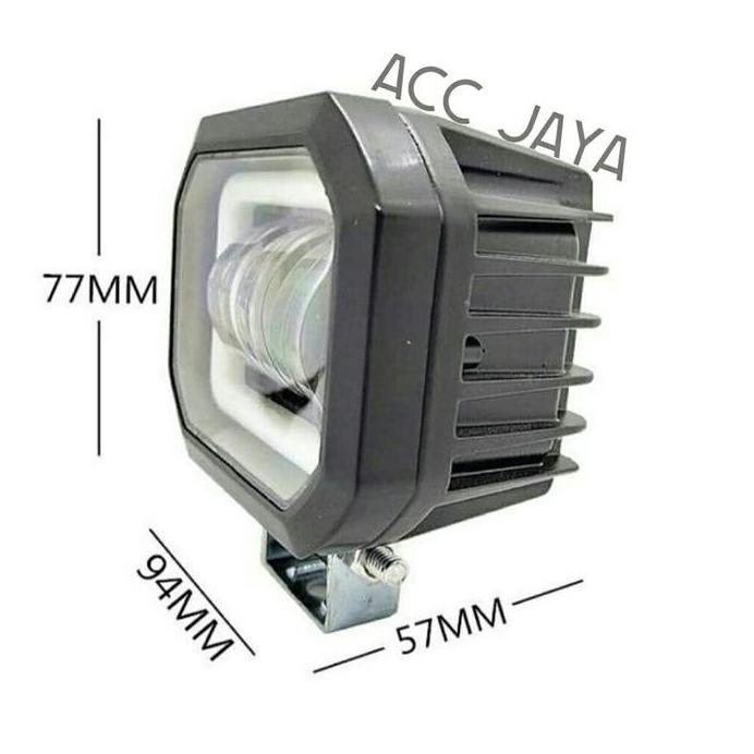 LAMPU TEMBAK K30 3 MATA 30 WATT KOTAK LAMPU TEMBAK CWL LED LAMPU