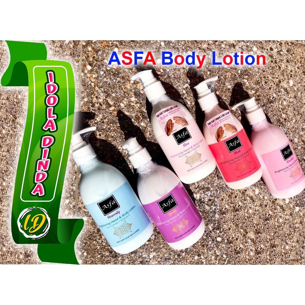 Asfa Brightening Hand & Body Lotion 300 Ml / Mini 130 Ml