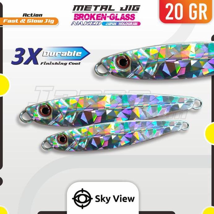 Umpan Metal Jig 20 Gram Micro Jig 20gr 20g Mikro Jig 20gram Jig Killer
