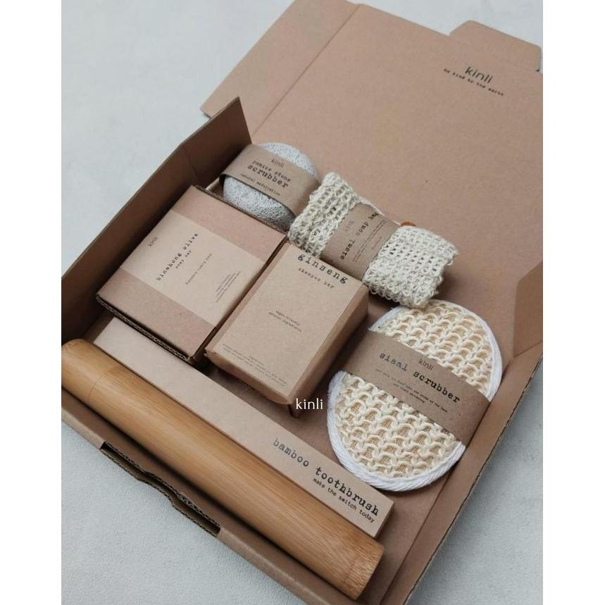 tiasa hampers eco friendly zero waste travel body care gift set