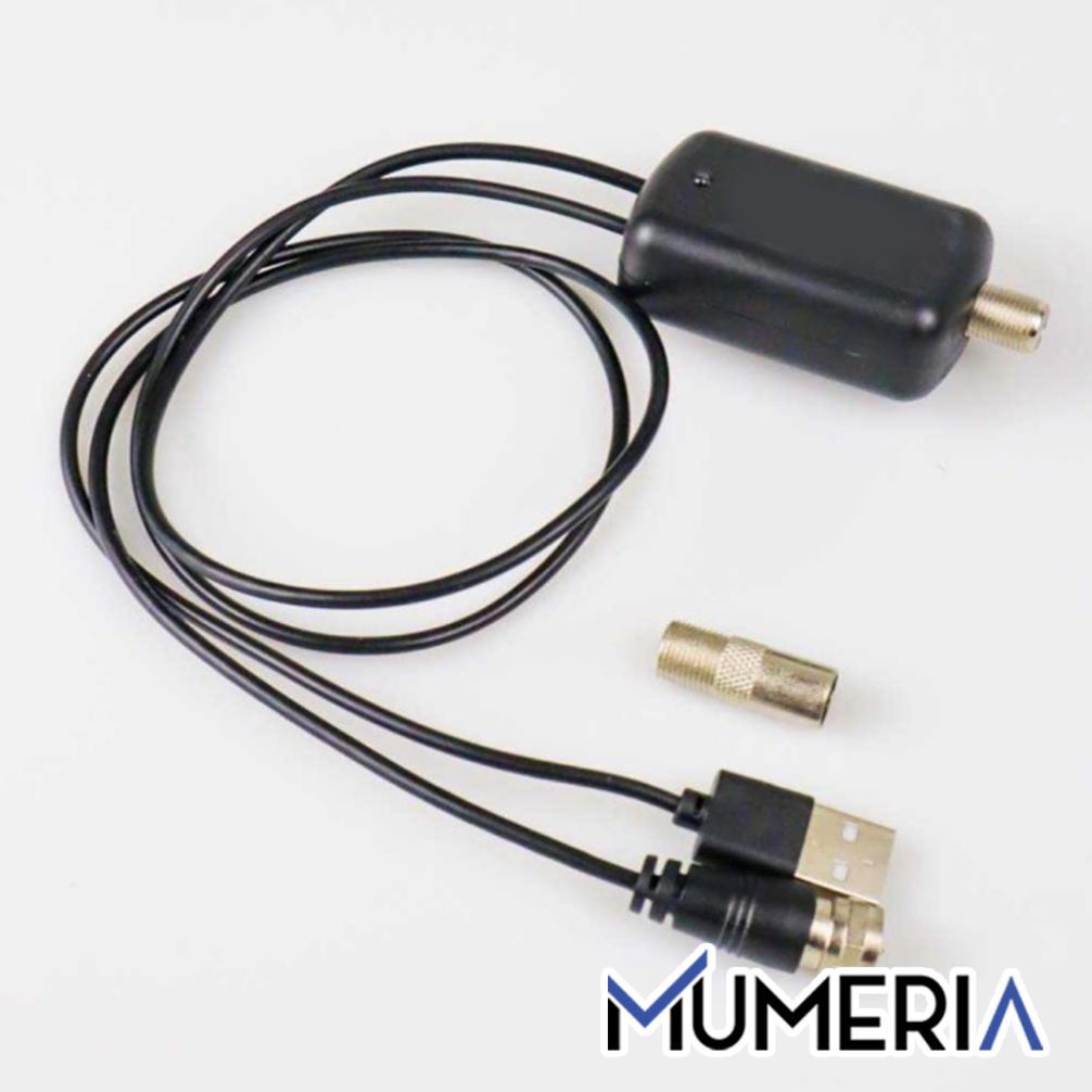 ZELVIERAS PENGUAT SINYAL ANTENA TV DIGITAL INDOOR OUTDOOR DVB-T2 RECEIVER AMPLIFIER SIGNAL BOOSTER 4