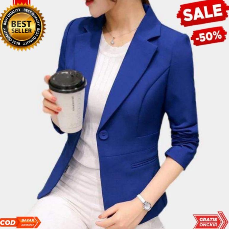 Premium Jas Slimfit,Jas Blazer Wanita,Resmi,Jas Blazer Wanita Kantor,Jas Modern