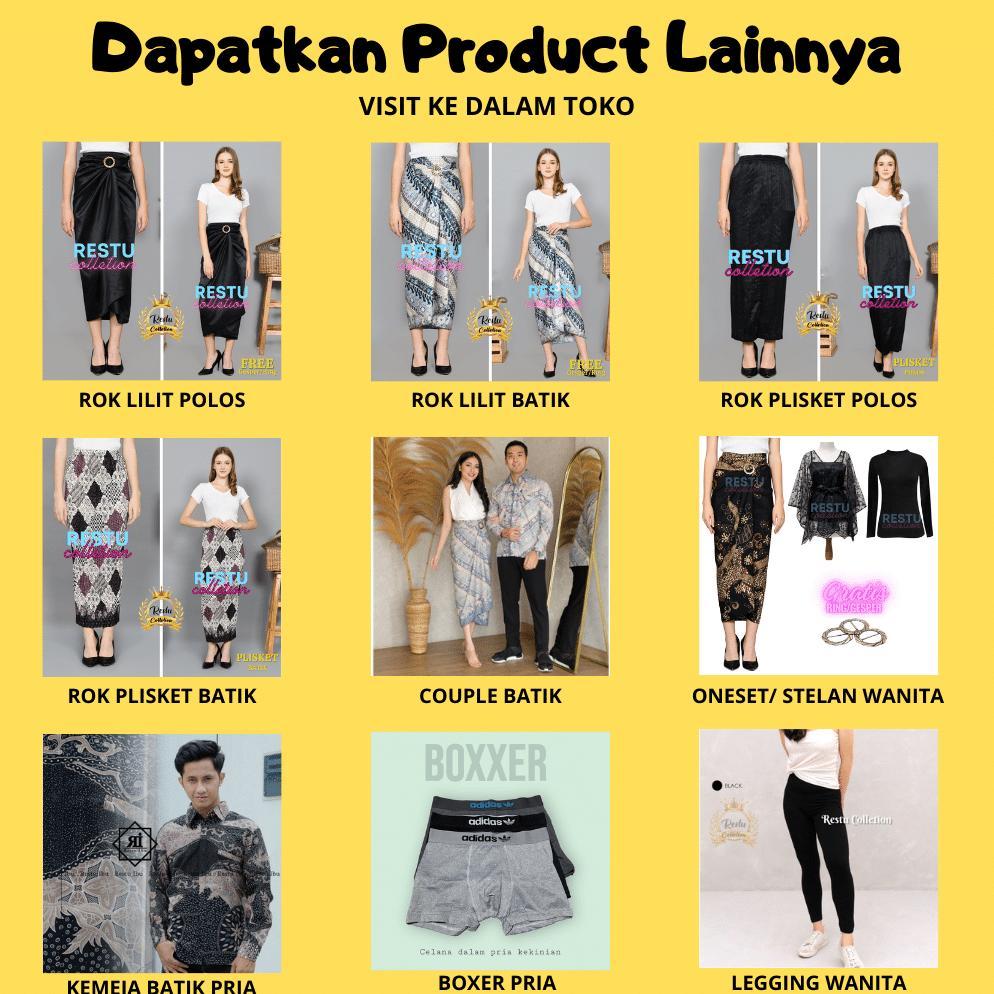 TERBARU ROK LILIT SONGKET MOTIF BATIK WANITA MK BIRU BAWAHAN KEBAYA WISUDA DAN KONDANGAN + GRATIS RI