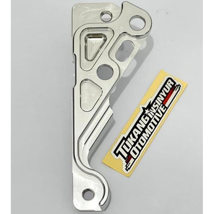 Breket Kaliper Brembo 4P Disc 260mm Shock Standard PCX Alumunium CNC