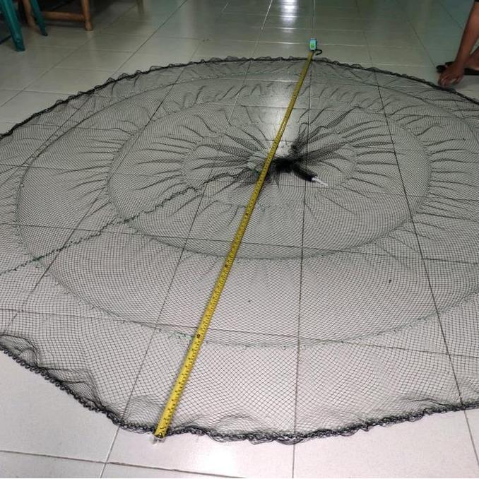 jala lempar 2,5 meter bahan nilon/ benang jala ikan,  jala udang, jala sungai murah DIN