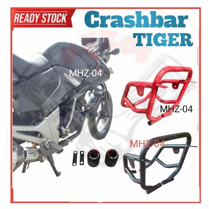 Crashbar Honda Tiger Revo Tiger Lama Jalu Slider Agna Engine Guard