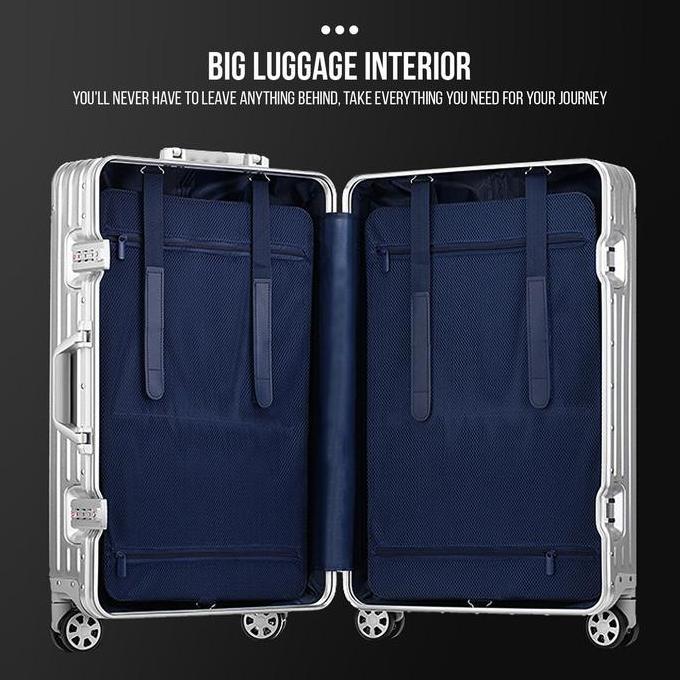 Walkz- Koper Aluminium Roaming Size Kabin & Bagasi 20-28 Inch B002