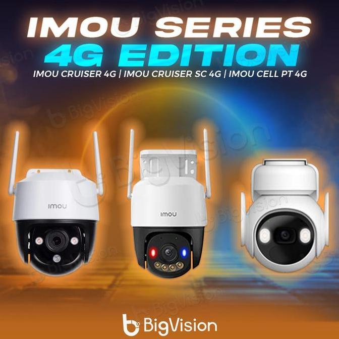 TERLARIS KAMERA CCTV IMOU 4G SIM CARD KARTU GSM OUTDOOR PTZ