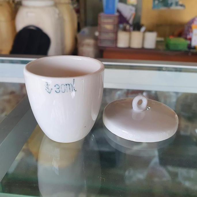 Cawan Krusibel Porselen / Porcelain Crucible