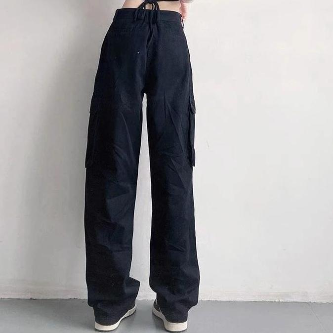 TERPOPULER PANTSkuy -Celana Cargo Panjang -  Celana Cargo Saku Timbul - combed Premium 12oz - Celana