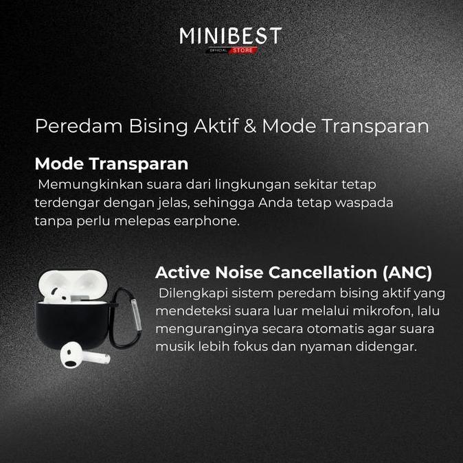 Grosir Minibest Gen 4 Active Noise Cancel Tws Bluetooth