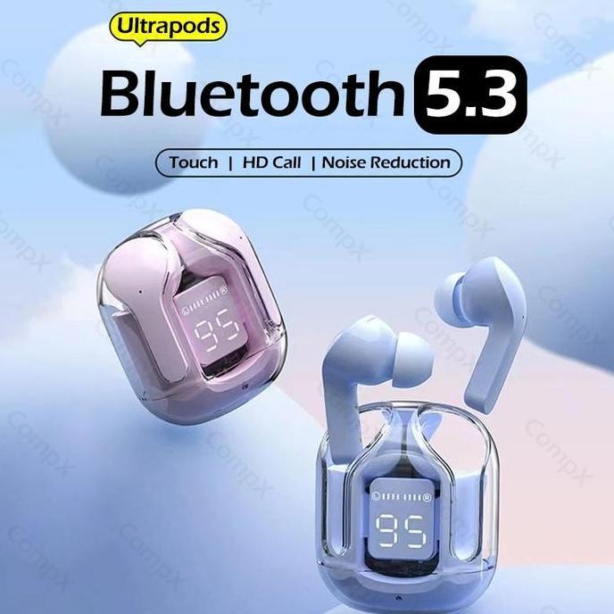 Lansungkirim- CodAir31 Wireless Led Headset Menampilkan Suara Hifi Yang Transparan Stereo Bass Speak