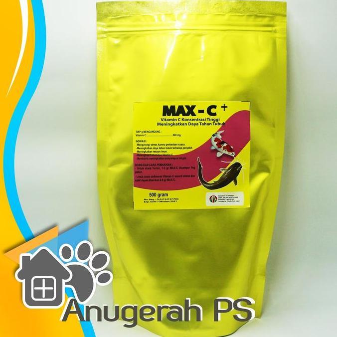 Hobiikan- Vitamin Ikan Max C+ 500 Gram