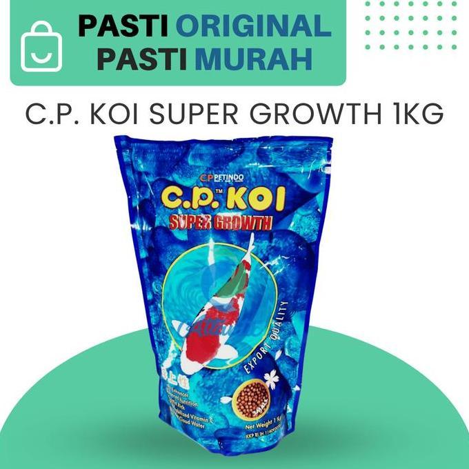 Hobiikan- C.P. Koi 1 Kg Cp Koi Pakan Ikan Koi 1Kg