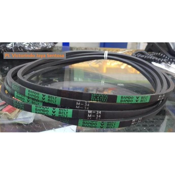 VANBELT TALI KIPAS BANDO M 34 , M34 ATAU M-34 TERBAIK